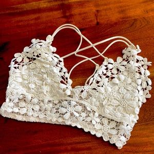 Intimately Free People crochet bralette
